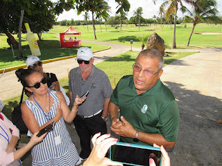 Tobar, director del Varadero Golf Club