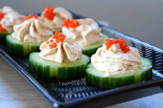 Smoked Salmon Mousse Canapés