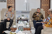 Kapolda Jatim Sambut Hangat Kunjungan Ketua Pengadilan Tinggi Surabaya.