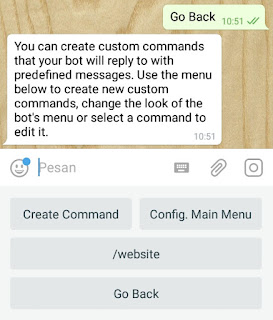 Cara Mudah Membuat Menu Pada Bot Telegram