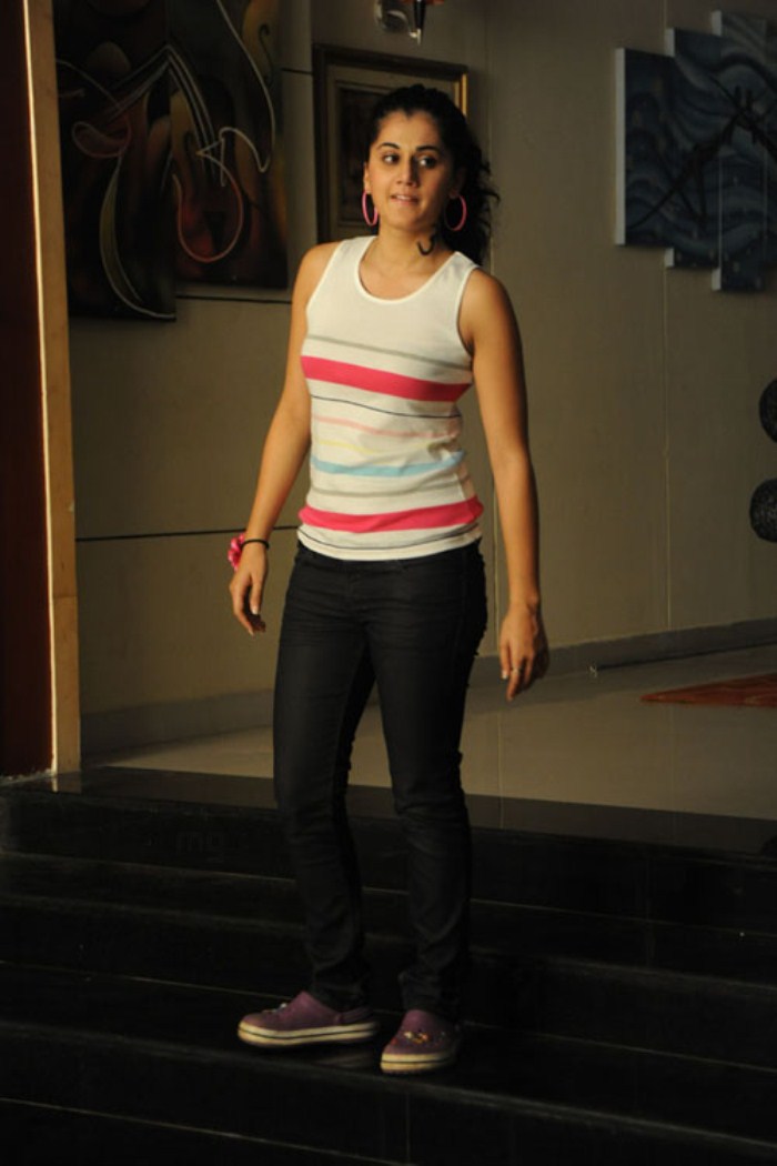 Tapsee Hot Images in Mr Perfect