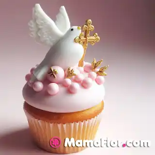 Cupcakes decorado con palomas