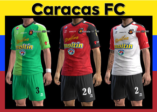 Kits PES 2013: Caracas 19-20