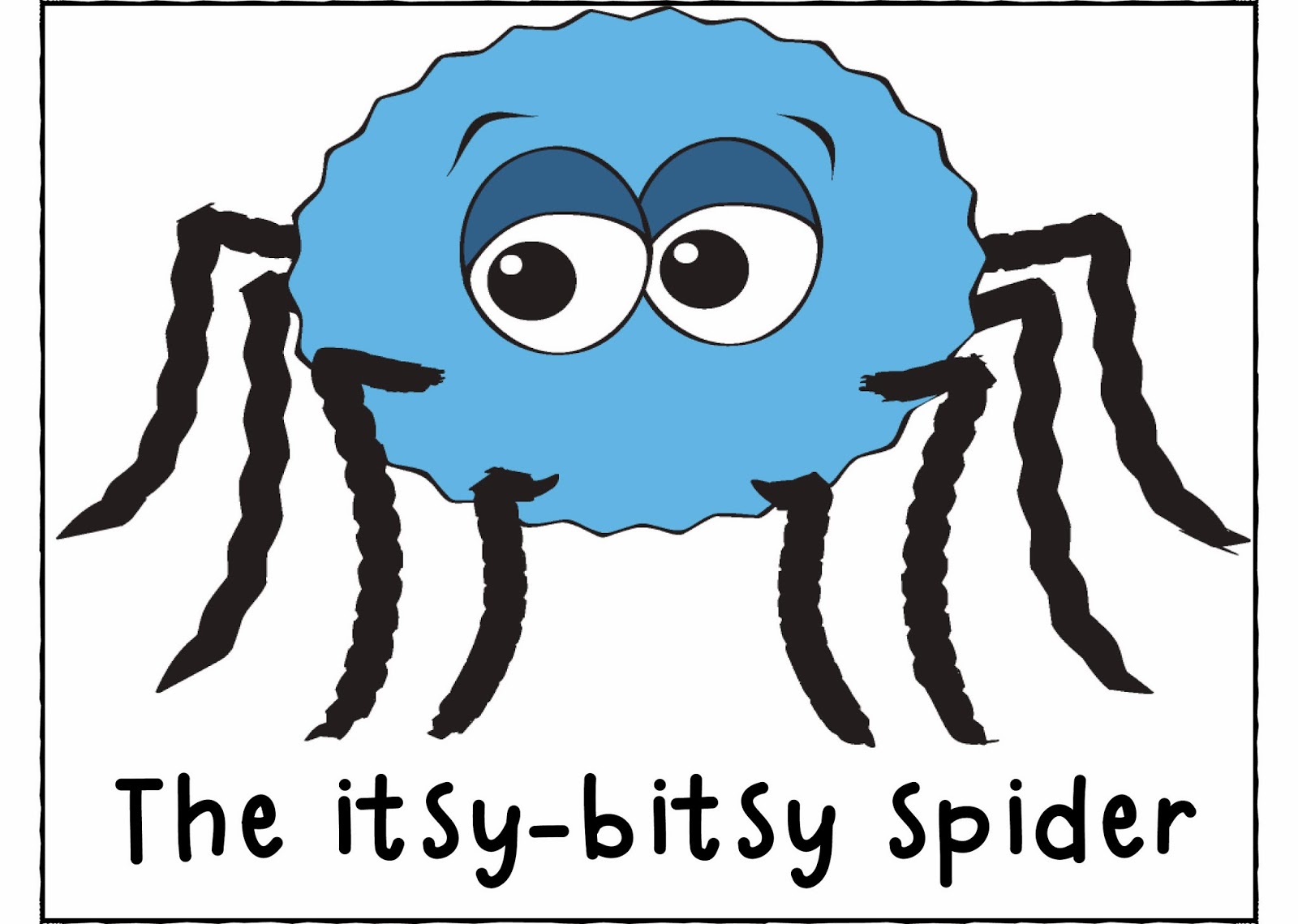 To download my posters about Itsy-Bitsy Spider, click here .