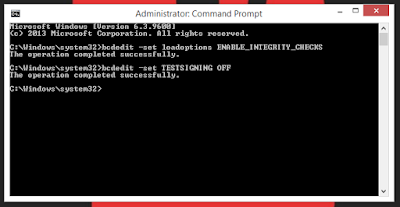 Cara Mudah Disable Driver Signature Enforcement Di Windows 7/8/8.1/10