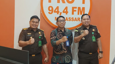 Tim Penkum Kejati Sulsel Kupas Peran Intelijen di RRI Makassar