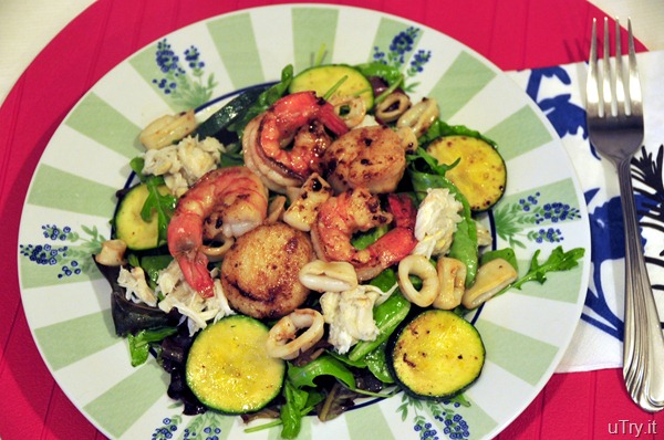 Warm Seafood Salad