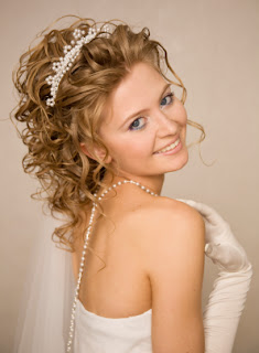 Curly Wedding Hairstyle