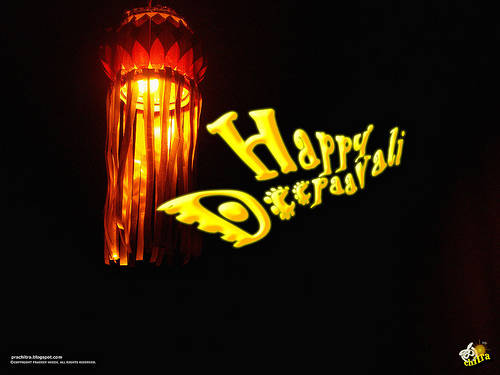 Happy Deepavali / Happy Diwali - The festival of lights