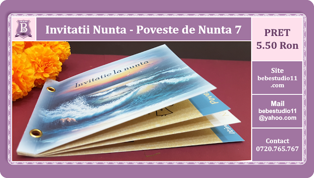 Invitatii Nunta Poveste de Nunta 7