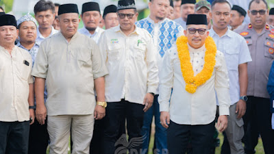 Bupati Amirudin Hadiri Acara Halal Bi Halal di Luwuk Timur