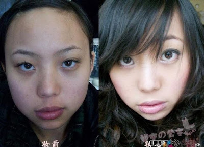 Before And After Makeup Asian Girls Seen On www.coolpicturegallery.us