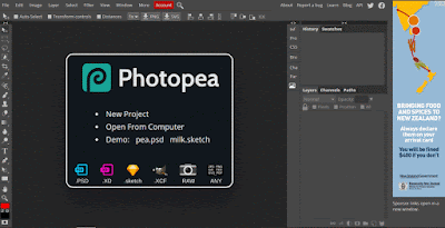 Photopea An Online Free Photoshop Website