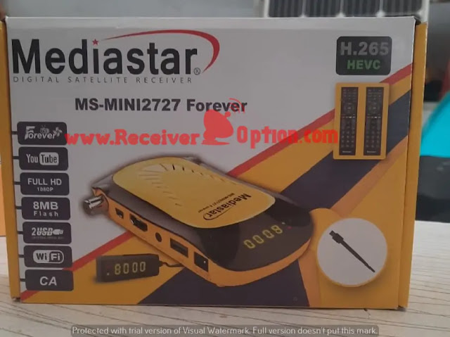 MEDIA STAR MS-MINI 2727 FOREVER HD RECEIVER NEW SOFTWARE FREEDOM MENU V205 NOVEMBER 08 2022