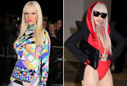 Lady Gaga A Man Or Woman. Aguilera VS Lady Gaga