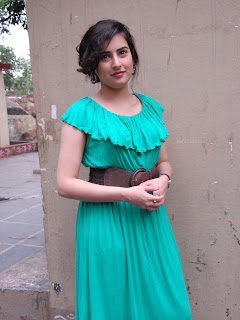 Go Green dress by Veda Archana sastry,veda archana