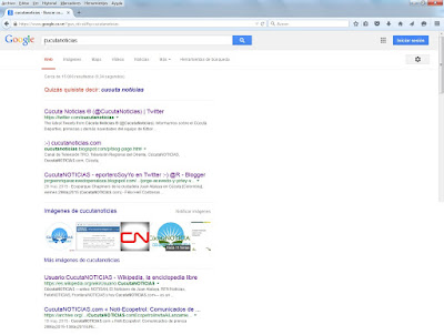 CúcutaNOTICIAS a un paso del primer lugar en Buscador Google cucutanoticias.com cucutanoticias.blogspot.com cucutanoticias1.blogspot.com