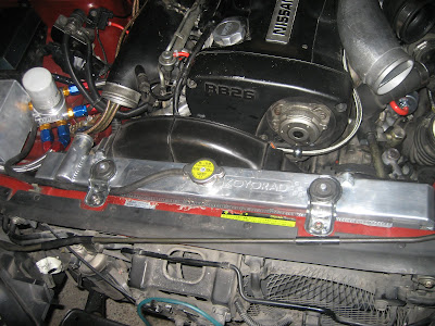 Nissan Radiator Bleed Flush Install