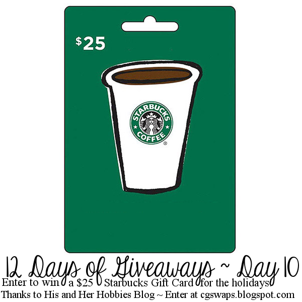 $25 Starbucks Giveaway