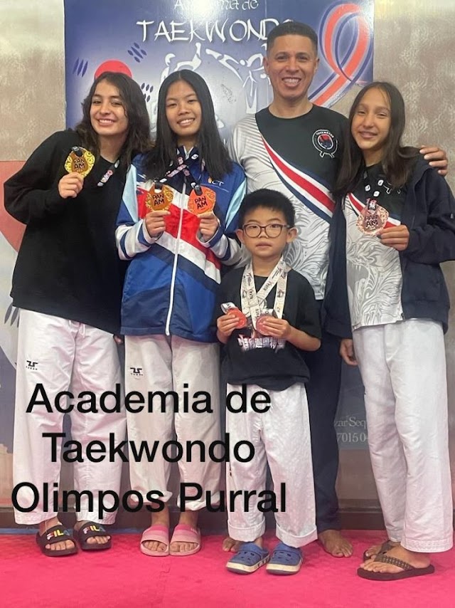 En Goicoechea: Academia Olimpos de Tae Kwon-Do en Purral, saca la cara ante el continente americano