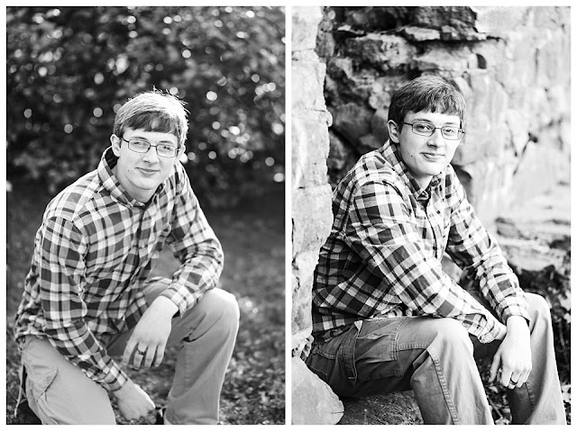 Senior session at Deming Park in Terre Haute