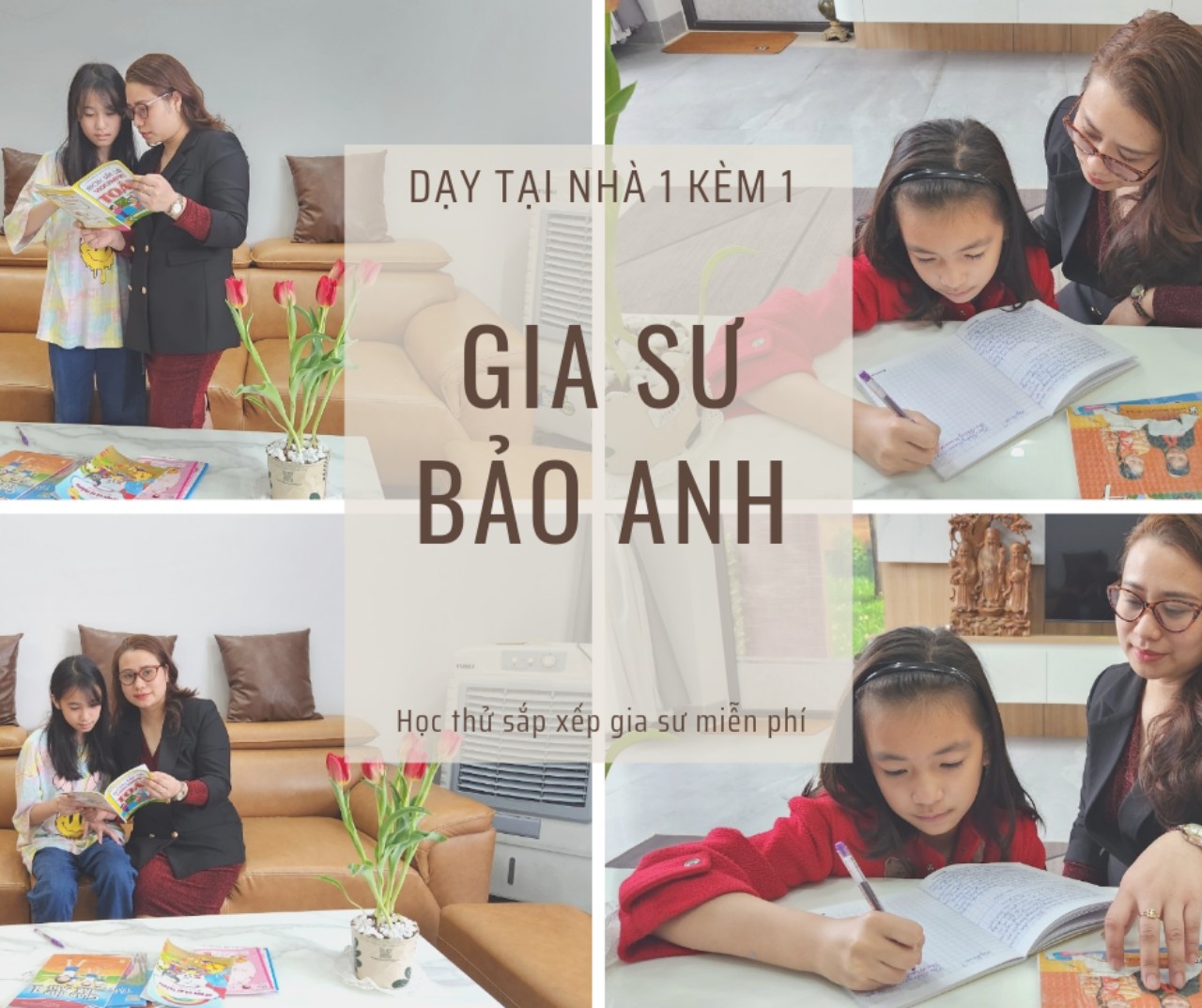 Phương pháp dạy Tiếng Việt, Toán học và Tiếng Anh của gia sư tiểu học của trung tâm gia sư Bảo Anh