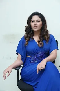 Anjali at Game Changer press meet in a stunning look