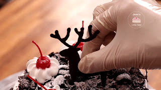 Christmas Black Forest Cake