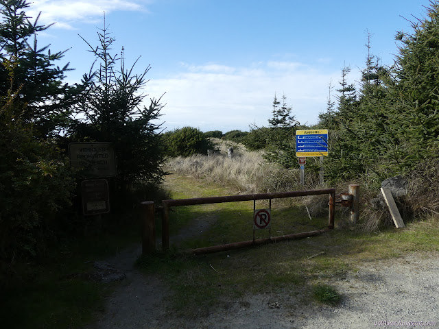 gate to the beach