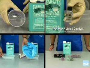 Membuat Kerajinan  Dari  Resin  Bening 