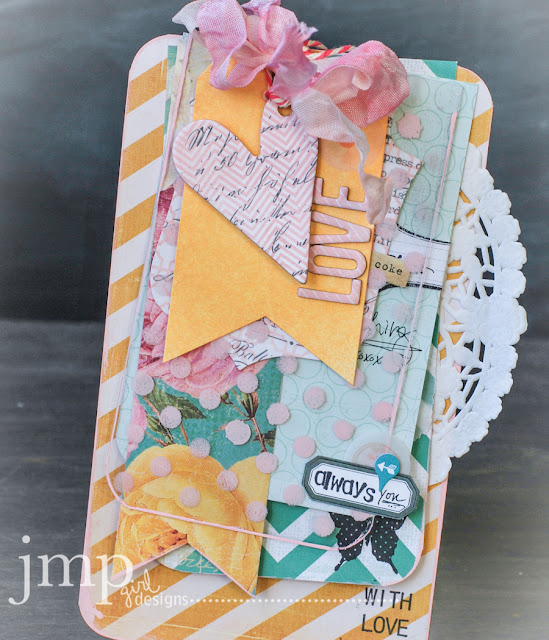 jamie pate ~ pretty large tag card