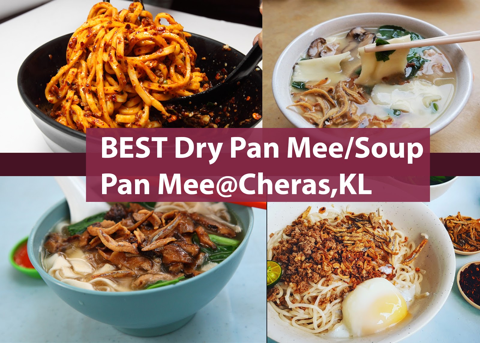 Best Dry Pan Mee Soup Pan Mee Cheras Kl