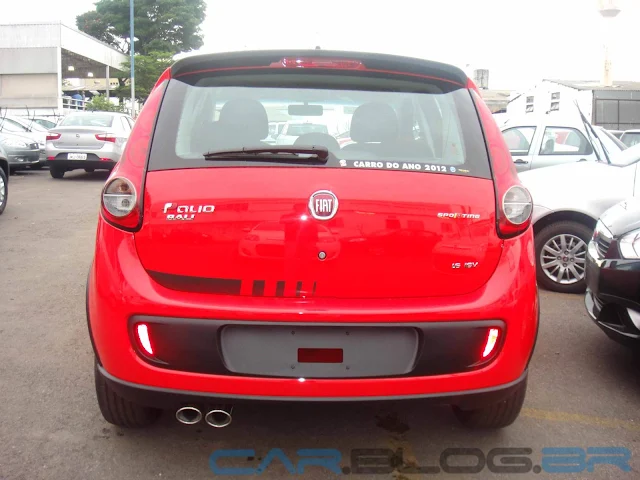 carro Palio Sporting Fiat - Vermelho