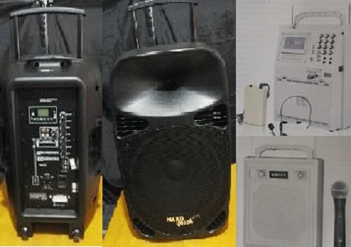 Hawila Multimedia sewa speaker portable rental mic wireless dan sound system