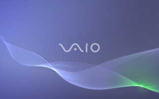 Blue VAIO Wallpaper 1920 x 1080