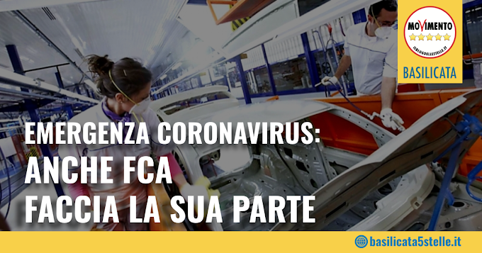 Fca Melfi, M5S: "Le scuole sono chiuse e gli ospedali in affanno, tutti devono fare la loro parte"