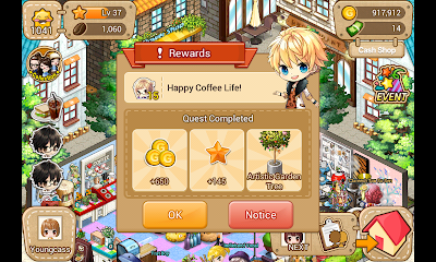 LINE I LOVE COFFEE QUEST: Happy Coffee Life! Rewards