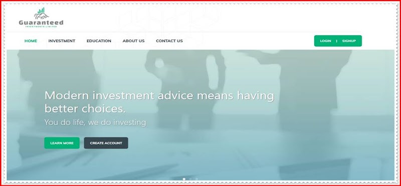[Мошенники] guaranteeoption.com – Отзывы, развод, лохотрон! Мошенническая компания Guaranteed Investment Limited