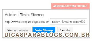 Enviar Sitemap do Blog para o Google