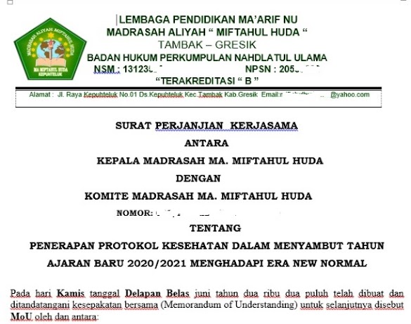 Contoh Surat Pernyataan Komite Sekolah / Contoh Surat Pemberitahuan Hasil Rapat Yang Baik Kumpulan Contoh Surat - Surat pernyataan kepala sekolah tentang kesiapan penyelenggaraan pembelajaran tatap muka di sekolah/madrasah menjadi salah satu persyaratan yang harus dipenuhi oleh satuan pendidikan baik sekolah/madrasah untuk dapat menyelenggarakan pembelajaran tatap muka di sekolah.