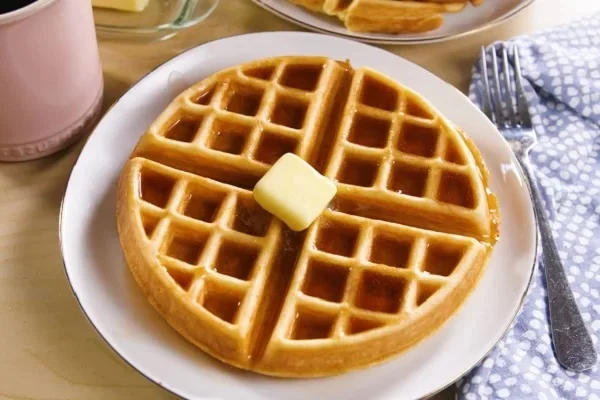 Thành phẩm thu được khi dùng máy làm bánh Waffle YS-1