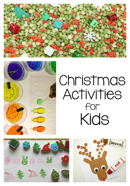 Tons of Christmas crafts and activities for kids