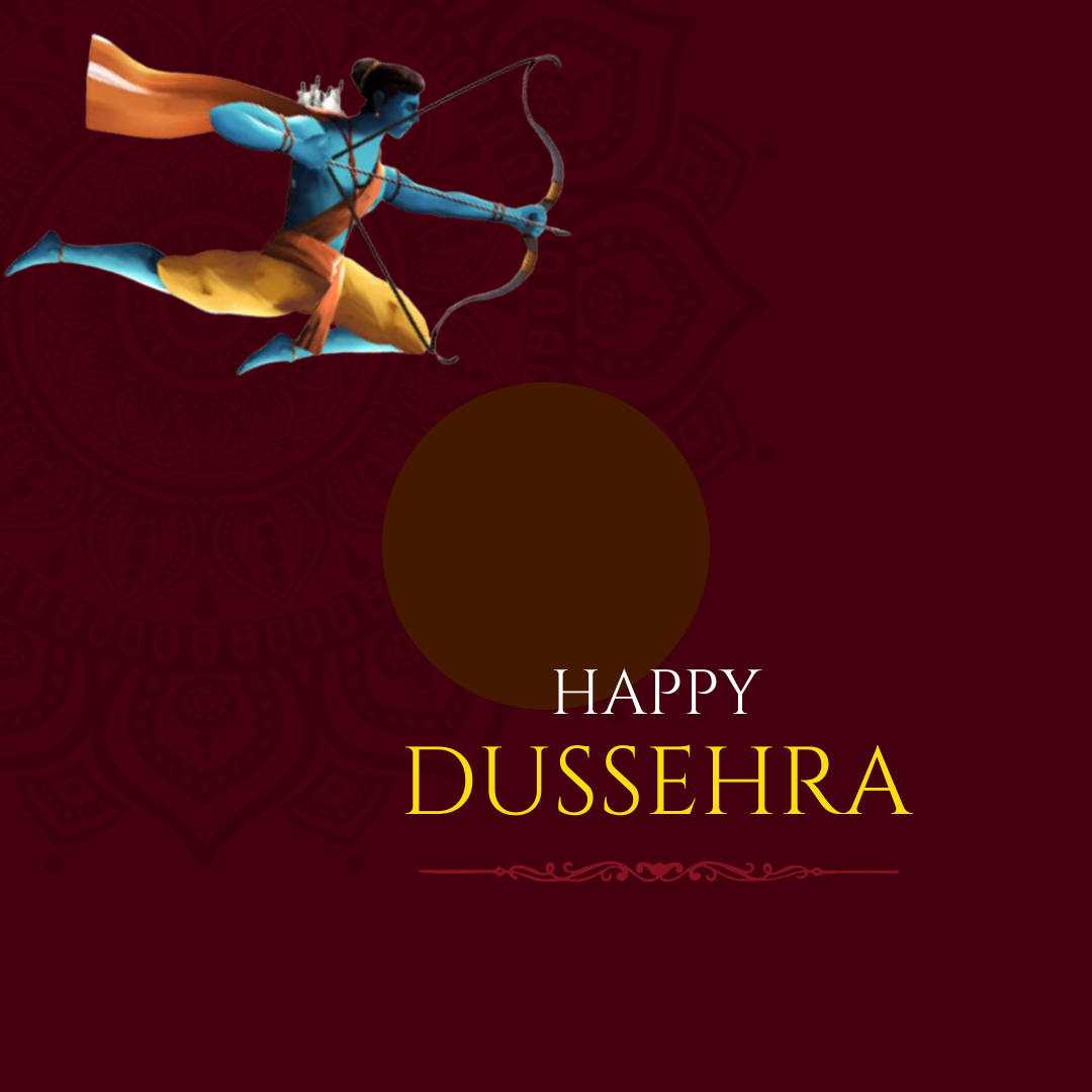 Dussehra Poster Design