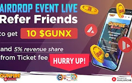 GUNFIRE AVAX Airdrop of $GUNX Token Live