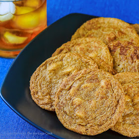 Most Popular Recipe of the Week // White Chocolate Snickerdoodles (Gluten-Free) from The Heritage Cook #SecretRecipeClub #recipe #cookies #glutenfree