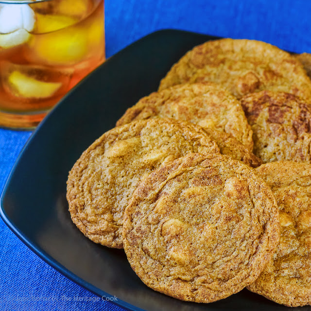 Most Popular Recipe of the Week // White Chocolate Snickerdoodles (Gluten-Free) from The Heritage Cook #SecretRecipeClub #recipe #cookies #glutenfree