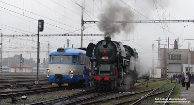 Parowóz 464.202 „rosnička“, lokomotywownia Bohumin