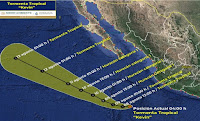 tormenta tropical Kevin