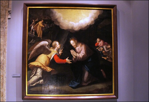 Gloria Ishizaka - museu de são roque - Oração de Cristo no Horto 1