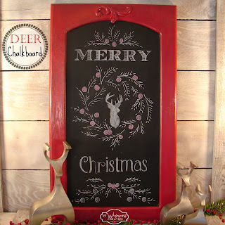 Deer Chalkboard